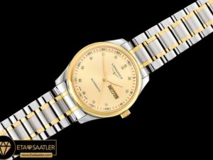 LON016A -Longines Master Collection DayDate YGSS LGF Gold A2836 - 08.jpg